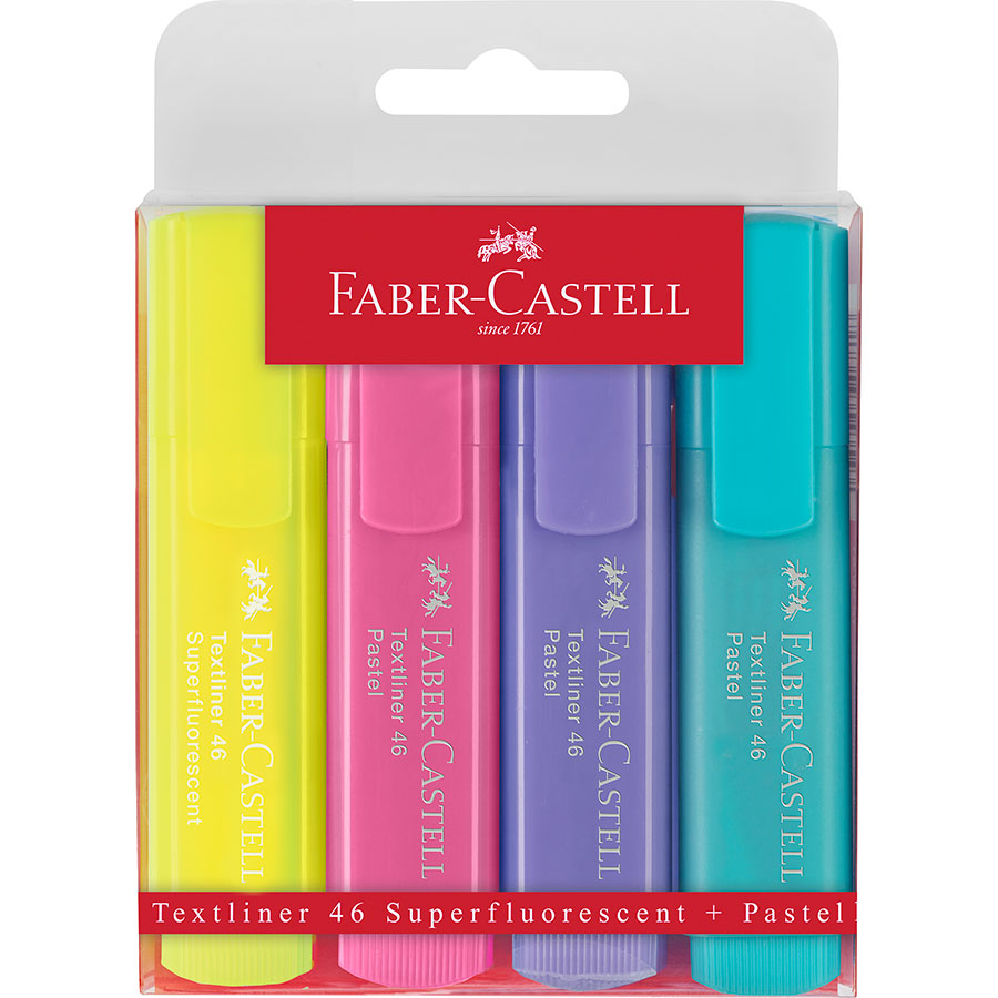 Faber Castell-resaltador Textliner 46, 8 Piezas, Diferentes