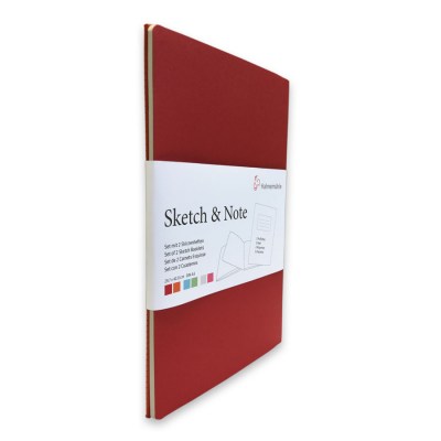 Cuaderno para dibujo Hahnemühle D&S Sketch Book, tamaño A4, formato  horizontal